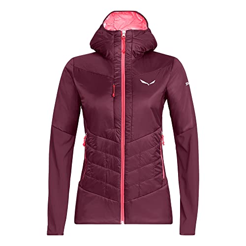 Salewa Damen Ortles Hybrid Jacke, Rhodo red, 38 von Salewa