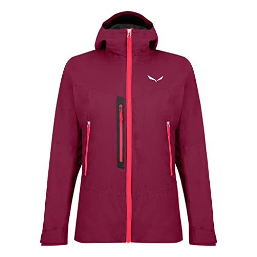 Salewa Damen Pelmo Convertible Jacke, Rhodo red int, 38 von Salewa