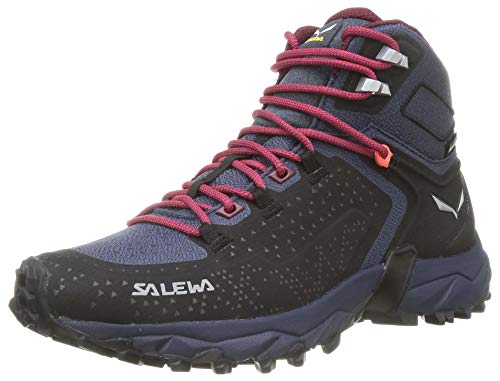 Salewa WS Alpenrose 2 Mid Gore-TEX Damen Trekking- & Wanderstiefel, Grau (Asphalt/Tawny Port), 36 EU von Salewa