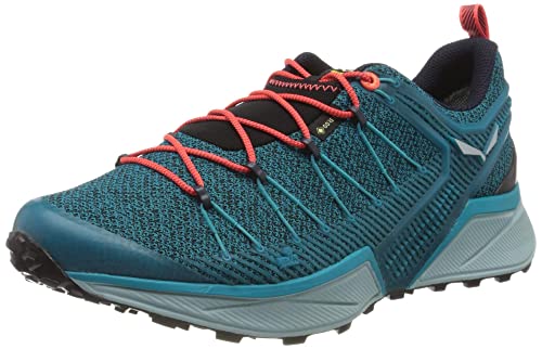 Salewa Dropline Gore-Tex Damen Speed Hiking Schuhe, Blau, 7 von Salewa