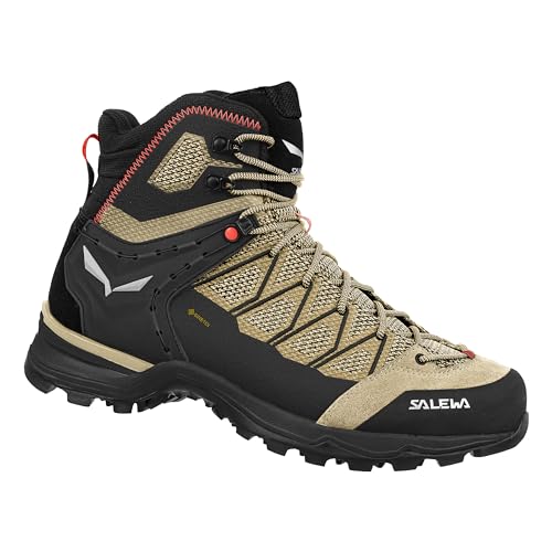 Salewa Damen WS MTN Trainer LITE MID GTX Trekking-& Wanderhalbschuhe, Quicksand/Black, 37 EU von Salewa