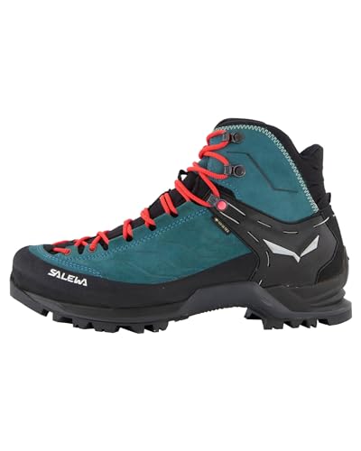 Salewa WS Mountain Trainer Mid Gore-TEX Damen Trekking- & Wanderstiefel, Blau (Atlantic Deep/Ombre Blue), 36.5 EU von Salewa