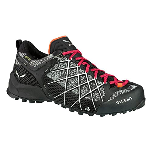 Salewa WS Wildfire Gore-TEX Damen Trekking- & Wanderhalbschuhe, Schwarz (Black/White), 36.5 EU von Salewa