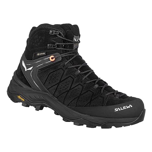 Salewa Damen Ws Alp Trainer 2 Mid GTX Wanderstiefel, Schwarz, 42.5 EU von Salewa