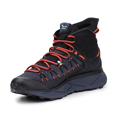 Salewa Dropline Mid Men - Wanderschuhe, Größe:7, Farbe:Black Ombre Blue von Salewa