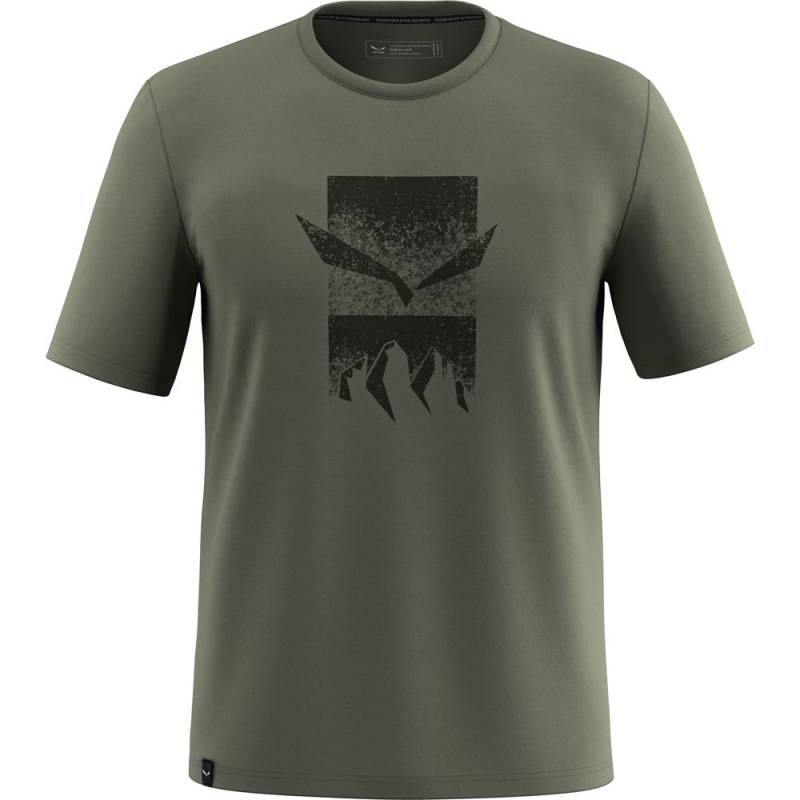 Salewa Eagle 3cime T-Shirt Herren faded green T-Shirt 54-2XL von Salewa