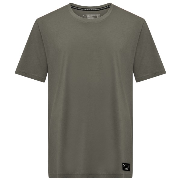 Salewa - Eagle Logo Patch T-Shirt - Funktionsshirt Gr 52 grau von Salewa