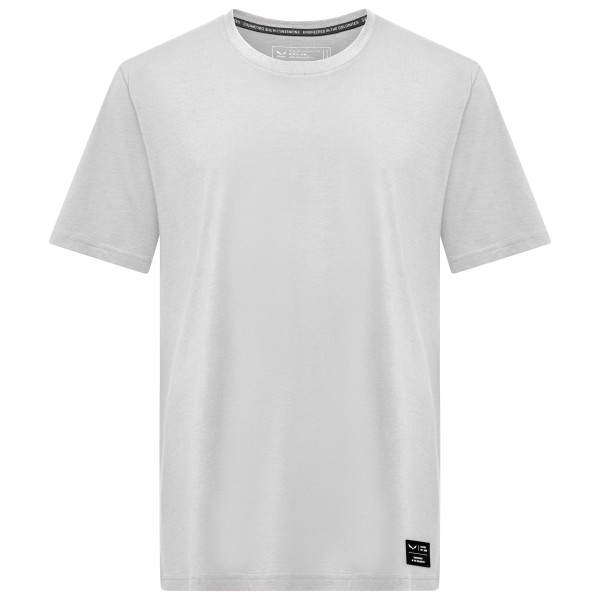 Salewa - Eagle Logo Patch T-Shirt - Funktionsshirt Gr 52 grau von Salewa