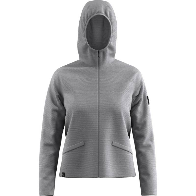 Salewa Fanes Sarner Damen Wolljacke silver melange 46-40 von Salewa