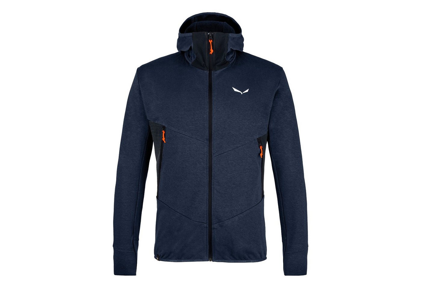 Salewa Fleecejacke Kletter-Kapuzenjacke Lavaredo Hemp (kühlender Tragekomfort) navyblau von Salewa
