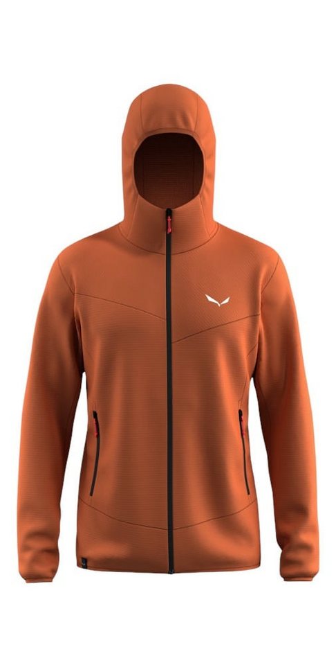 Salewa Fleecejacke Puez Altavia Polarlite HD (mit Kapuze, weiches Material) braun Herren von Salewa