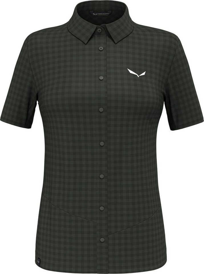 Salewa Funktionsbluse PUEZ DRY W S/S SHIRT DARK OLIVE von Salewa