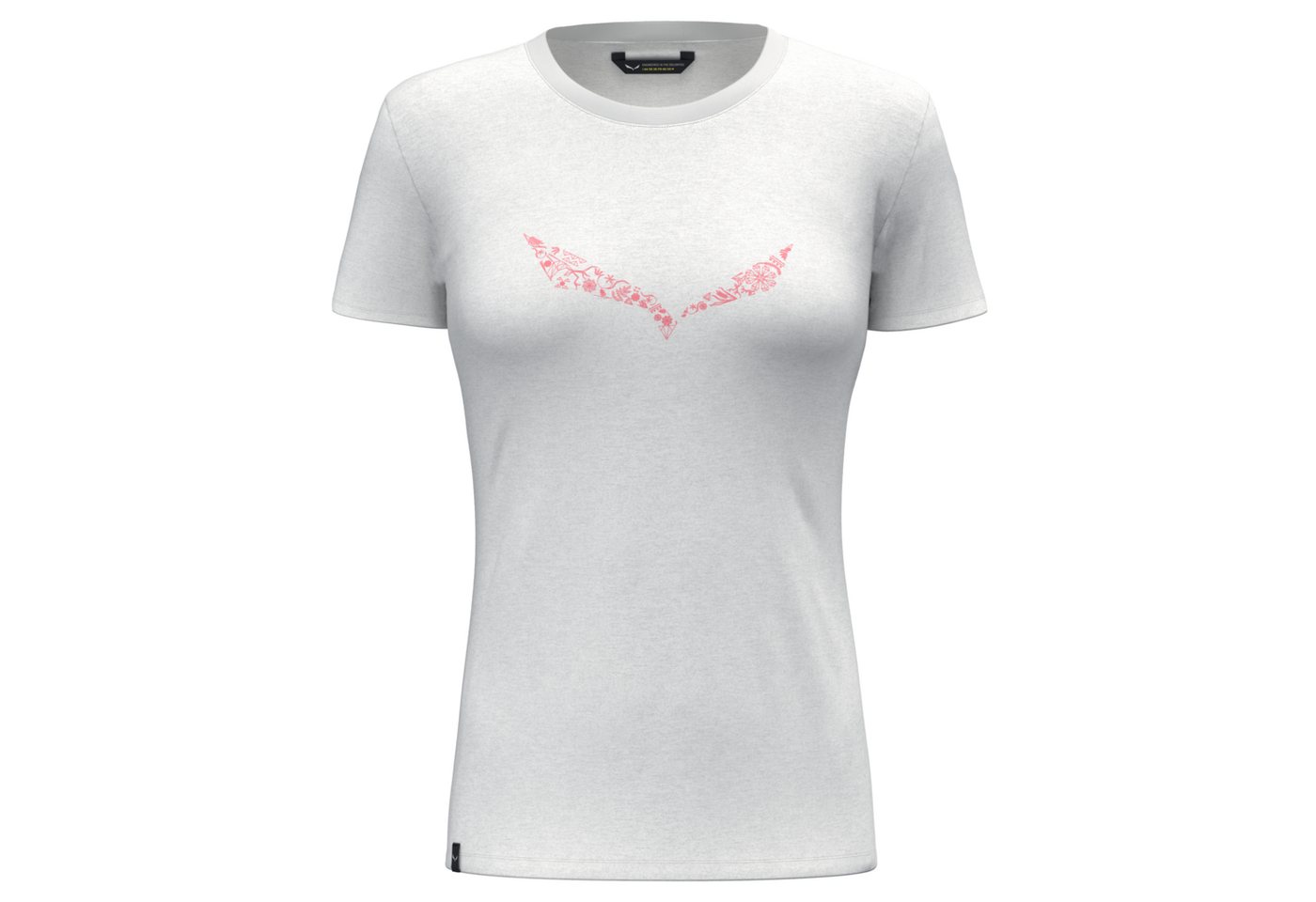 Salewa Funktionsshirt SOLID DRY W T-SHIRT. WHITE von Salewa