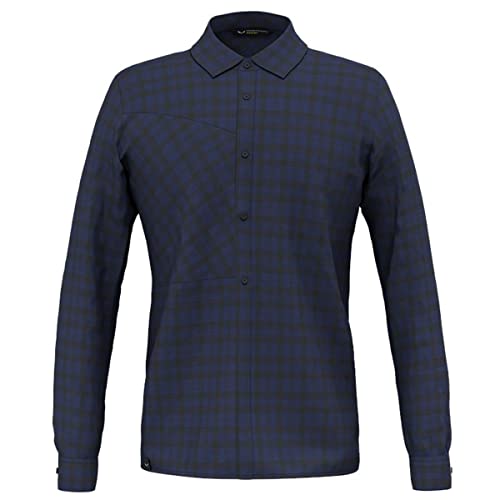 SALEWA Herren Fanes Flannel 5pl M L/S Shirt. Langarmshirt, bunt, XL von Salewa