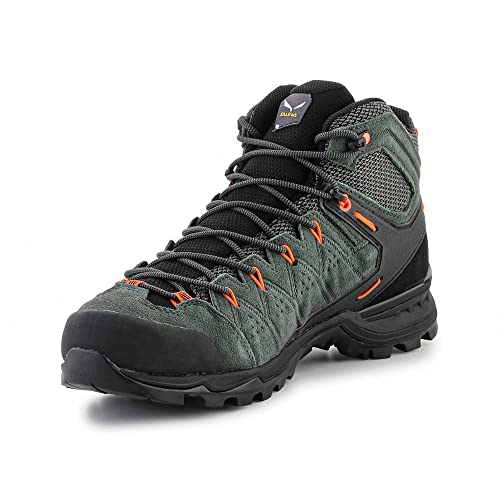 Salewa MS ALP Mate MID WP, Walking Shoe, Thyme/Black, von Salewa