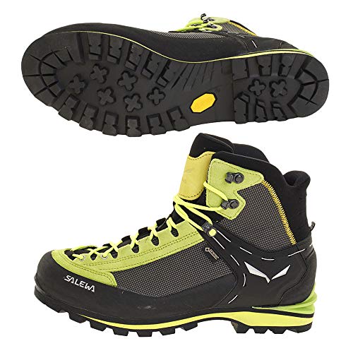 Salewa MS Crow Gore-TEX Herren Trekking- & Wanderstiefel, Grün (Cactus/Sulphur Spring), 39 EU von Salewa