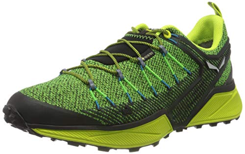 Salewa Herren MS Dropline Gore-TEX Traillaufschuhe, Black Out/Blue Danube, 39 EU von Salewa