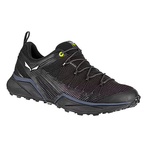 SALEWA, Dropline Gore-Tex Herren Speed Hiking Schuhe, Schwarz, 44.5 von Salewa