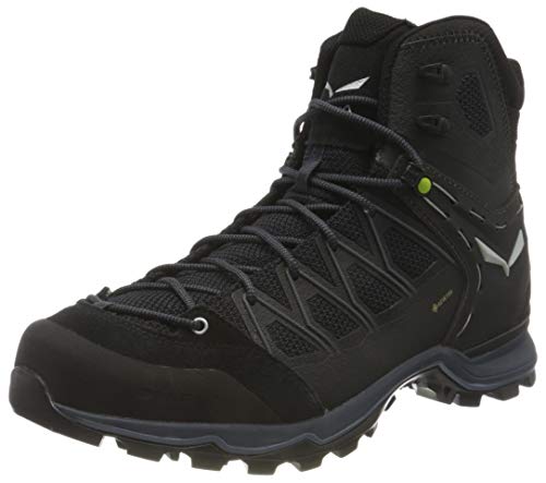 Salewa MS Mountain Trainer Lite Mid Gore-TEX Herren Trekking- & Wanderstiefel, Schwarz (Black/Black), 39 EU von Salewa