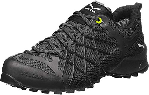 Salewa MS Wildfire Gore-TEX Trekking- & Wanderhalbschuhe, Schwarz (Black Out/Silver), 40.5 EU von Salewa