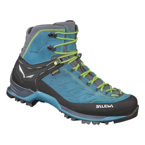 Salewa Herren Ms MTN Trainer Mid GTX Trekking-& Wanderhalbschuhe, Dark Denim Black, 46.5 EU von Salewa