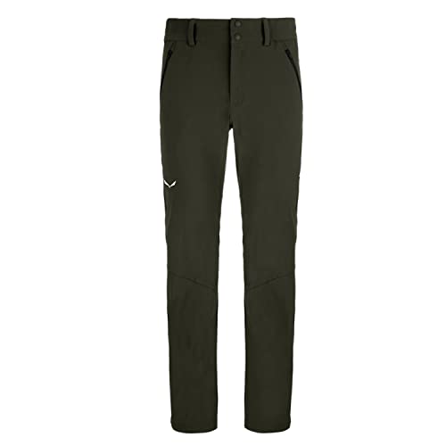 Salewa M Talveno 2 Durastretch Pant Oliv - Vielseitige leichte Herren Trekkinghose, Größe L - Farbe Dark Olive von Salewa