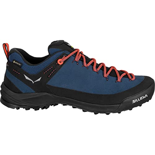 Salewa Herren Wildfire Leather GTX M Wanderschuhe, Dark Denim Black, 41 EU von Salewa