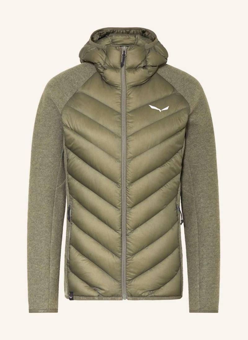 Salewa Hybrid-Daunenjacke Fanes Sarner gruen von Salewa