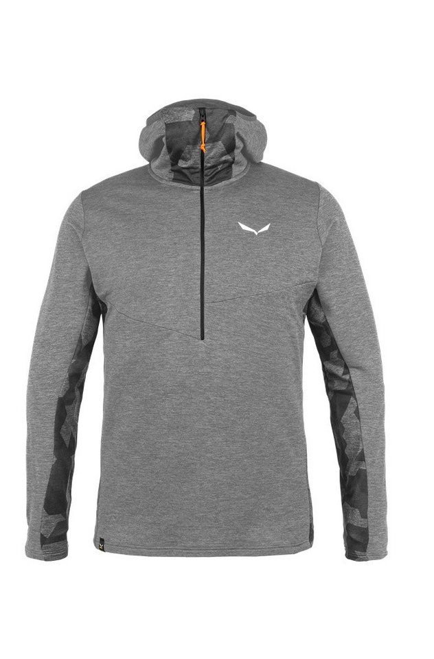 Salewa Kapuzenpullover Thermo-Langarmshirt Boe Merino Half-Zip mit Kapuze (warm) von Salewa