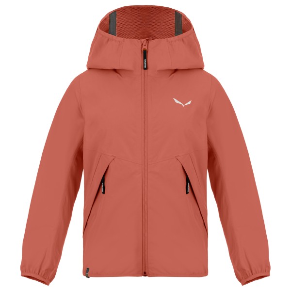Salewa - Kid's Aqua PowerTex Jacket - Regenjacke Gr 140 rot von Salewa