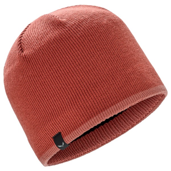 Salewa - Kid's Merino Beanie - Mütze Gr 53 cm rot von Salewa