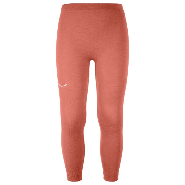Salewa - Kid's Zebru Medium Warm AMR Tight - Merinounterwäsche Gr 140 rot von Salewa
