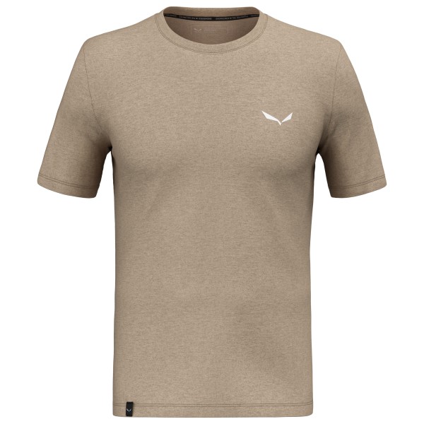 Salewa - Lavaredo Hemp Print T-Shirt - T-Shirt Gr 46;48;50;52 beige;schwarz von Salewa