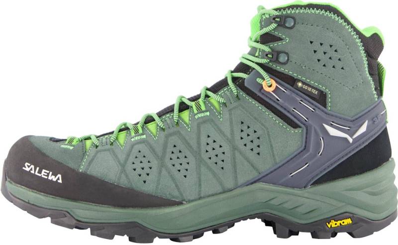 Salewa MS ALP TRAINER 2 MID GTX RAW GREEN/PALE FROG Trekkingschuh von Salewa