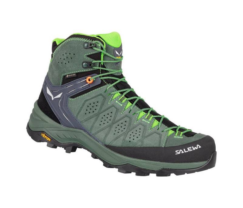 Salewa MS Alp Trainer 2 Mid GTX (Alpine, wasserdicht) grün Herren Wanderschuh von Salewa