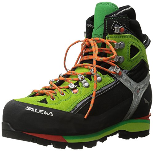 Salewa MS Condor Evo Gore-TEX Herren Trekking- & Wanderstiefel, Schwarz (Black/Cactus), 42 EU von Salewa