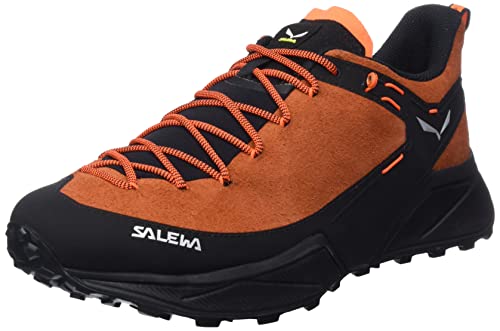 Salewa MS Dropline Leather Scarpe da Trail Running, Autumnal/Black, 42.5 EU von Salewa