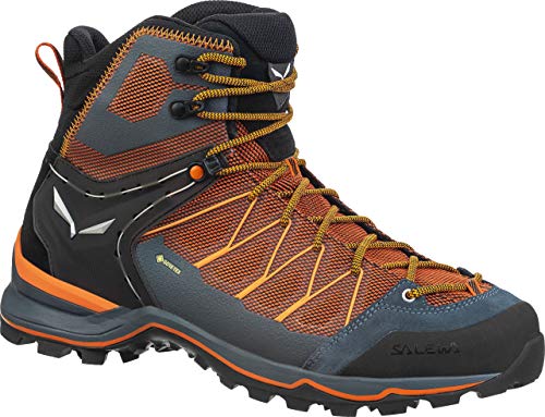 Salewa MS Mountain Trainer Lite Mid Gore-TEX Herren Trekking- & Wanderstiefel, Schwarz (Black Out/Carrot), 42.5 EU von Salewa