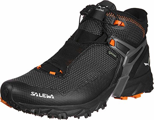 Salewa MS Ultra Flex Mid Gore-TEX Chaussures de Trail, Black/Holland, 45 EU von Salewa