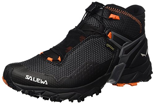 Salewa MS Ultra Flex Mid Gore-TEX Scarpe da Trail Running, Black/Holland, 40.5 EU von Salewa