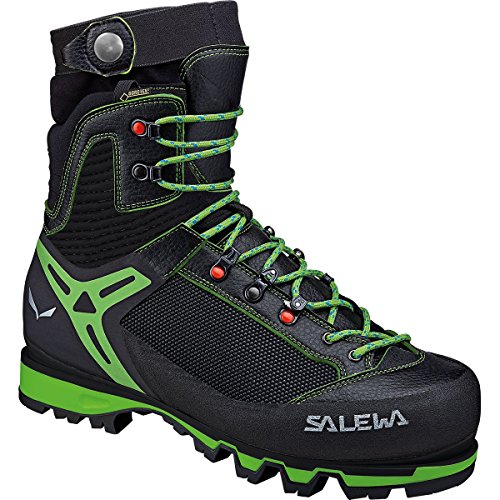 Salewa MS Vultur Vertical Gore-TEX Herren Trekking- & Wanderstiefel, Schwarz (Black/Cactus), 43 EU von Salewa