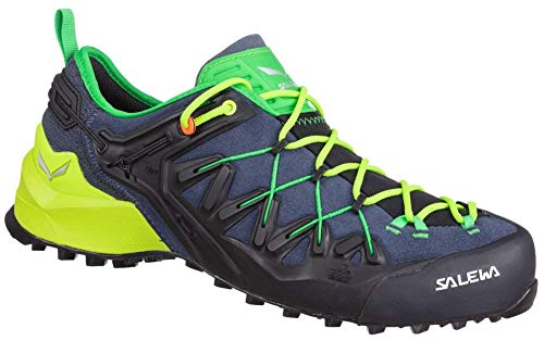 SALEWA Scarpe Wildfire Edge Uomo, Ombre Blue-Fluo Yellow, UK 8.5 von Salewa