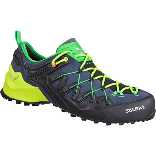 Salewa Herren Wildfire Edge Schuhe, Ombre Blue-Fluo Yellow, UK 11 von Salewa