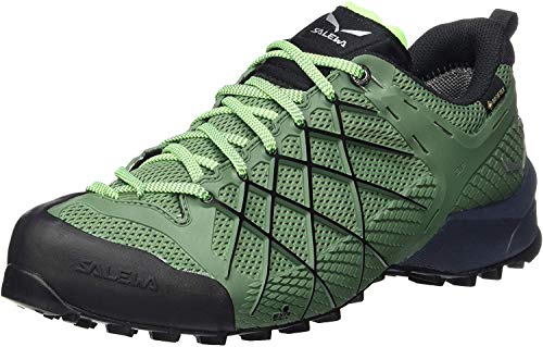 Salewa MS Wildfire Gore-TEX Chaussures de Randonnée Basses, Myrtle/Fluo Green, 47 EU von Salewa