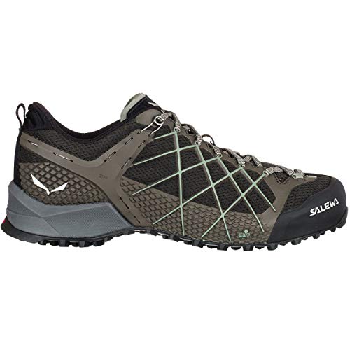 Salewa MS Wildfire Herren Trekking- & Wanderhalbschuhe, Schwarz (Black Olive/Siberia), 39 EU von Salewa