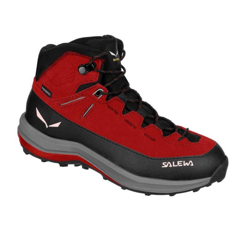 Salewa MTN Trainer 2 Mid PTX (Powertex, wasserdicht) weinrot Kinder Wanderschuh von Salewa