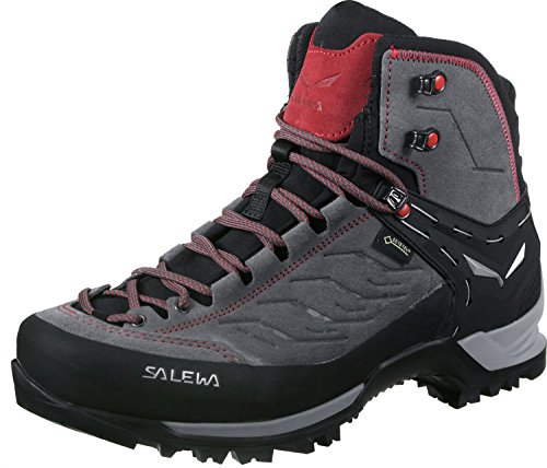 SALEWA Mountain Trainer Mid GTX (Halbhoher Bergschuh Herren), Groesse 10 UK (44.5), Farbe-Salewa:Charcoal/Papavero von Salewa