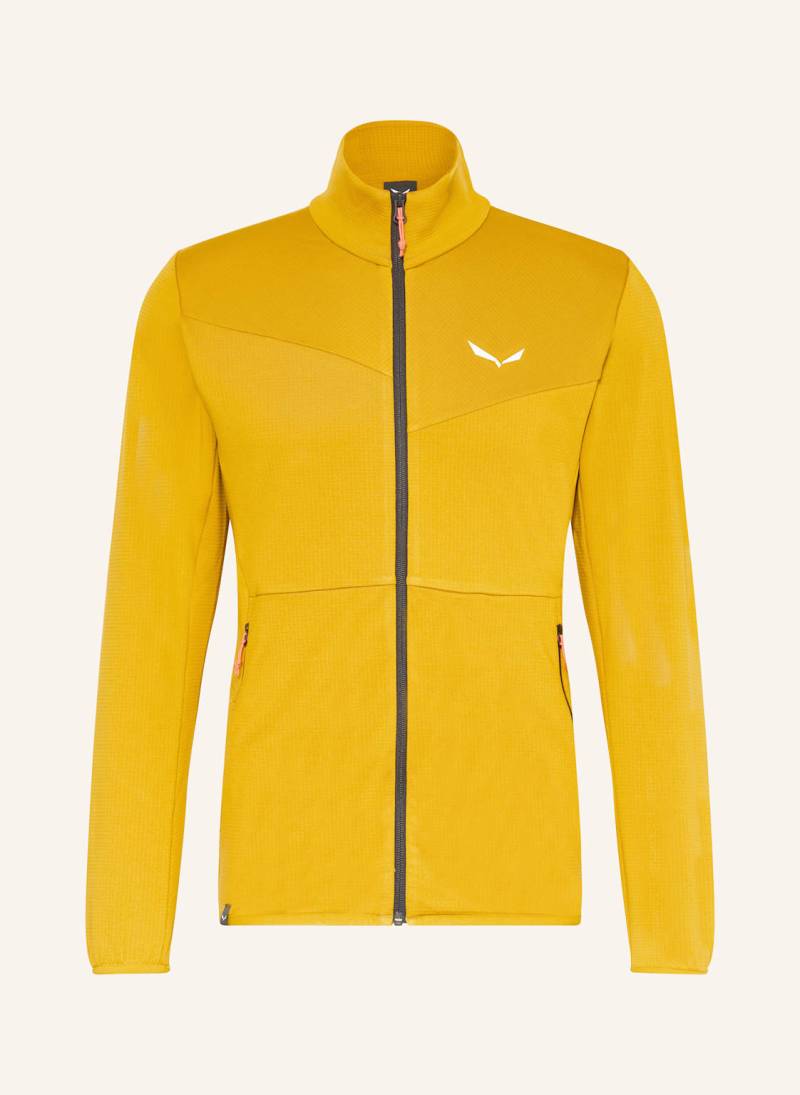 Salewa Midlayer-Jacke Puez Cammino gelb von Salewa