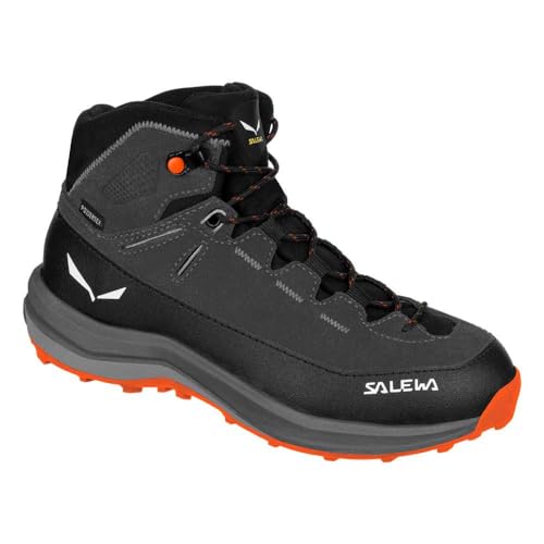 Salewa Mountain Trainer 2 Powertex Mid Wanderstiefel Kinder, Schwarz, 35 von Salewa