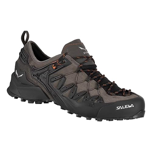 Salewa Ms Wildfire Edge Wanderschuhe für Herren, Mehrfarbig Wallnut Fluo Orange, 42.5 EU von Salewa